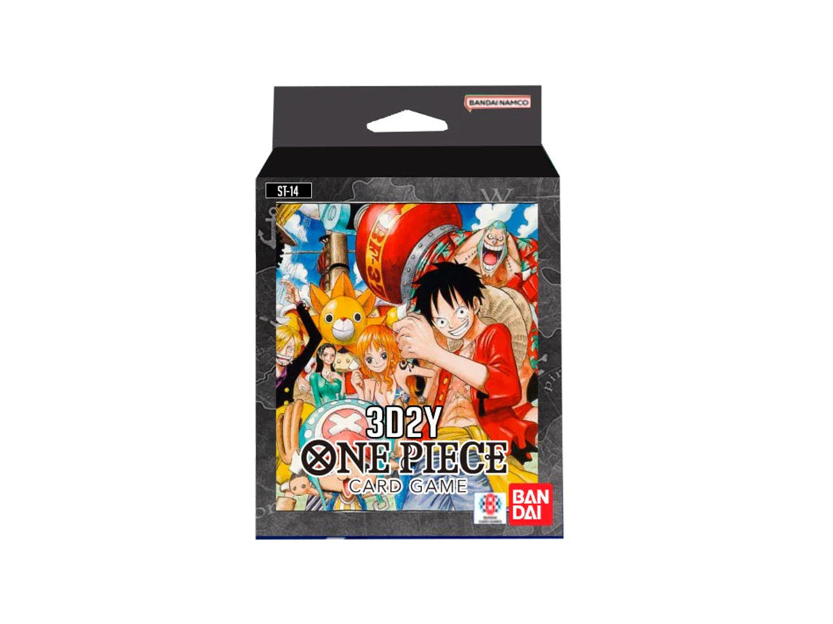 Bandai One Piece Starter Deck 3D2Y ST14 Englisch (Vorbestellung - Voraussichtlicher Versand: 16.08.2024)