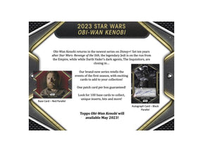 Topps 2023 Star Wars Obi Wan Kenobi Blaster Box Englisch