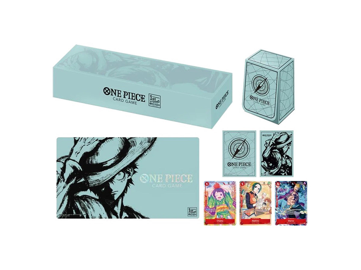 Bandai One Piece Japanese 1. Anniversary Set Englisch